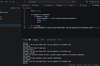 develop a custom ai chat bot for your business