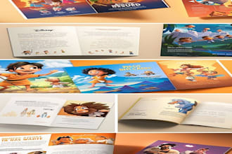 do children book formatting and book layout design