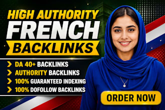 provide high quality french backlinks