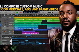 compose custom music for commercials, ads, and brand videos