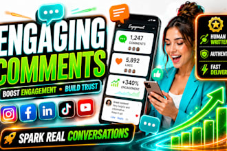 provide audience engagement comments for your content