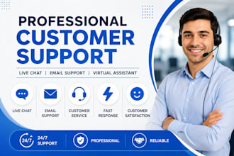 provide professional email and chat support