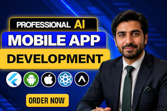 build ai mobile app flutter ai mobile app mvp ios android ai app creation