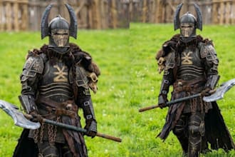 create custom cosplay creation wearable full game movie armor props for con