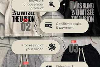 design streetwear clothing graphics and social media kits