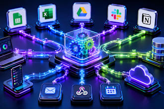 build advanced automated worklows using n8n and make