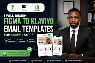 design figma to klaviyo email templates for shopify store klaviyo email design