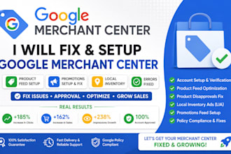 fix google merchant promotions local inventory product feed setup center
