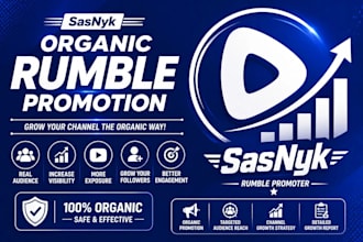 do organic rumble promotion rumble video promotion