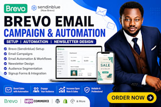 setups brevo email campaign sendinblue email automation brevo newsletter design