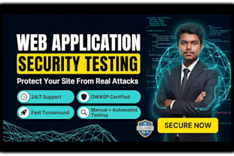 do web application pentesting and check website security to fix vulnerabilities