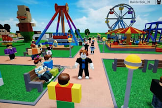 build roblox game, roblox map, roblox obby, roblox gui, roblox animation