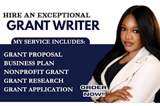do grant writing, grant proposal, grant research, nonprofit grant and submission