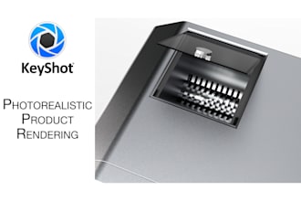 create photorealistic 3d product renders in keyshot