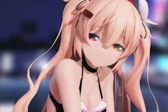 design fix prorig weight paint and convert vrchat vroid iclone mmd cc4 cc5 model