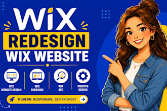redesign wix website wix website design wix redesign wix seo website design wix
