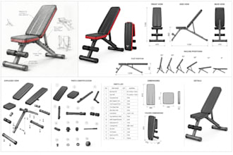 design smart fitness training product, portable home gym equipment, hurdles