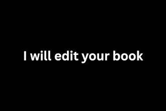 edit your manuscript and stories