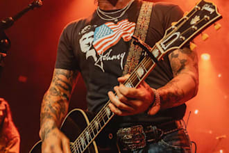 write authentic country rock songs and lyrics with powerful