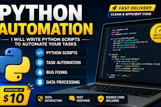 write python scripts and automate simple tasks