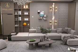 create realistic 3d interior renders and virtual staging