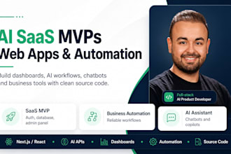 build ai web apps and business automation tools