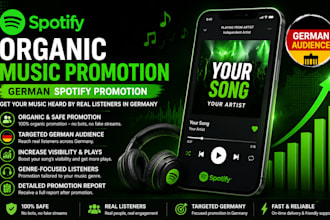do organic music promotion german spotify music promotion