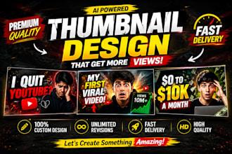design thumbnails for social media