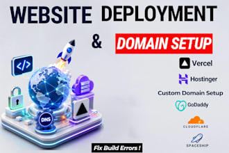 deploy your website to vercel or hostinger and setup custom domain