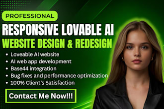 develop responsive lovable ai website v0 supabase base44 claude code website