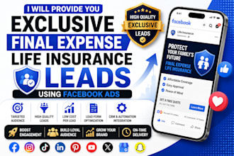 generate exclusive life insurance leads using facebook ads for insurance agents