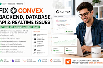 fix convex backend database API and realtime issues