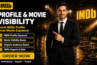promote imdb profile, improve your film on imdb with organic promotion