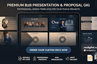 design powerpoint presentation, google slides and investor pitch deckpitch