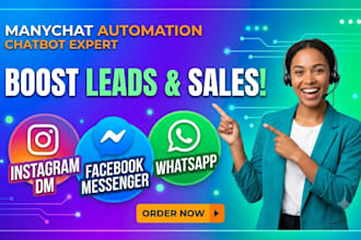 automate instagram facebook social media using manychat and uchat chatbot