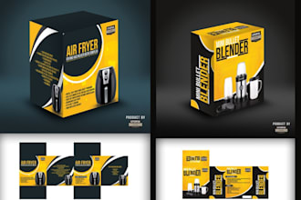 do  box design, packaging box, mailer box and box dieline