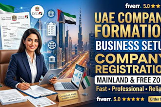 register your uae company and provide complete business setup consultation