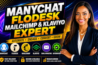 be your manychat email marketing and flodesk expert