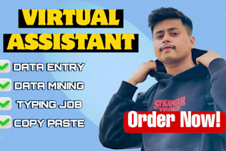 be your virtual assistant va for any work