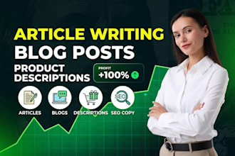 blog posts and article writing