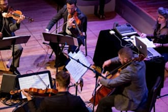 record live string quartet violin viola cello for cinematic