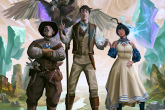 dnd character art and dnd character art