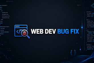 fix any website bug, frontend, or backend error