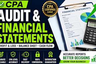 prepare, accurate profit and loss, financial statement and balance sheet