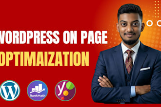 do wordpress seo optimaization with rankmath or yoast