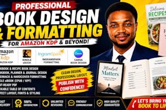 design format cookbook recipe ebook workbook canva book design amazon kdp book