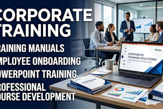 develop a professional curriculum, course curriculum, and training program