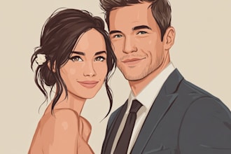 draw a wonderful family portrait