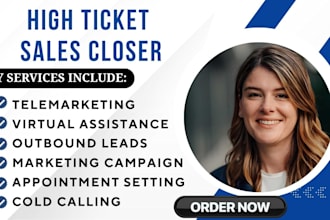 be your b2b sales closer sales representative sales lead generation salesperson