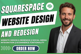 build squarespace website redesign ecommerce website, SEO web development